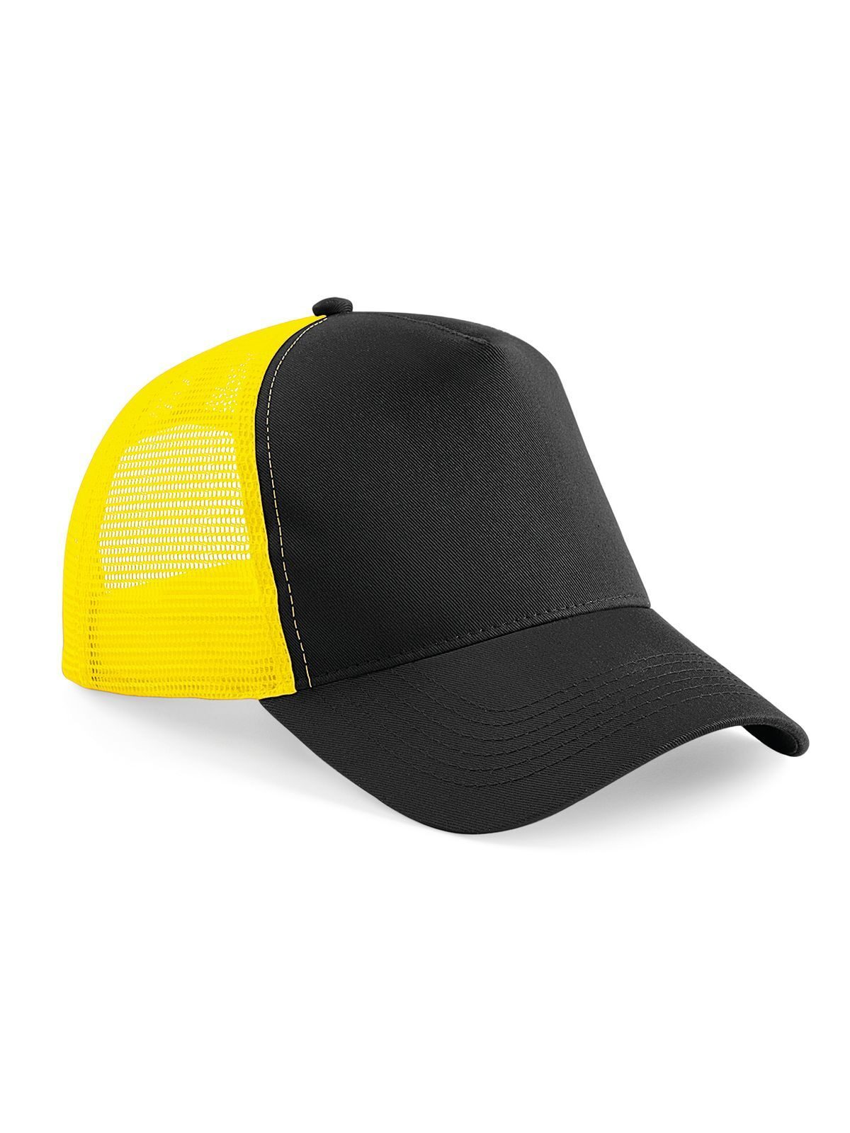 Snapback Trucker - Black/yellow