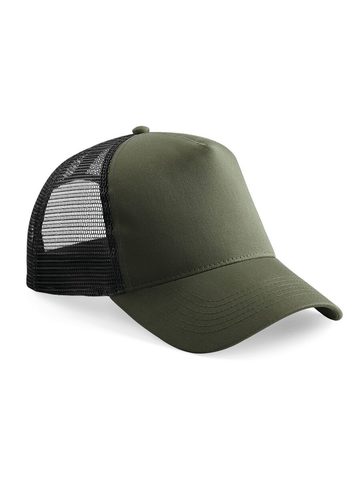 Snapback Trucker - OLIVE GREEN-BLACK