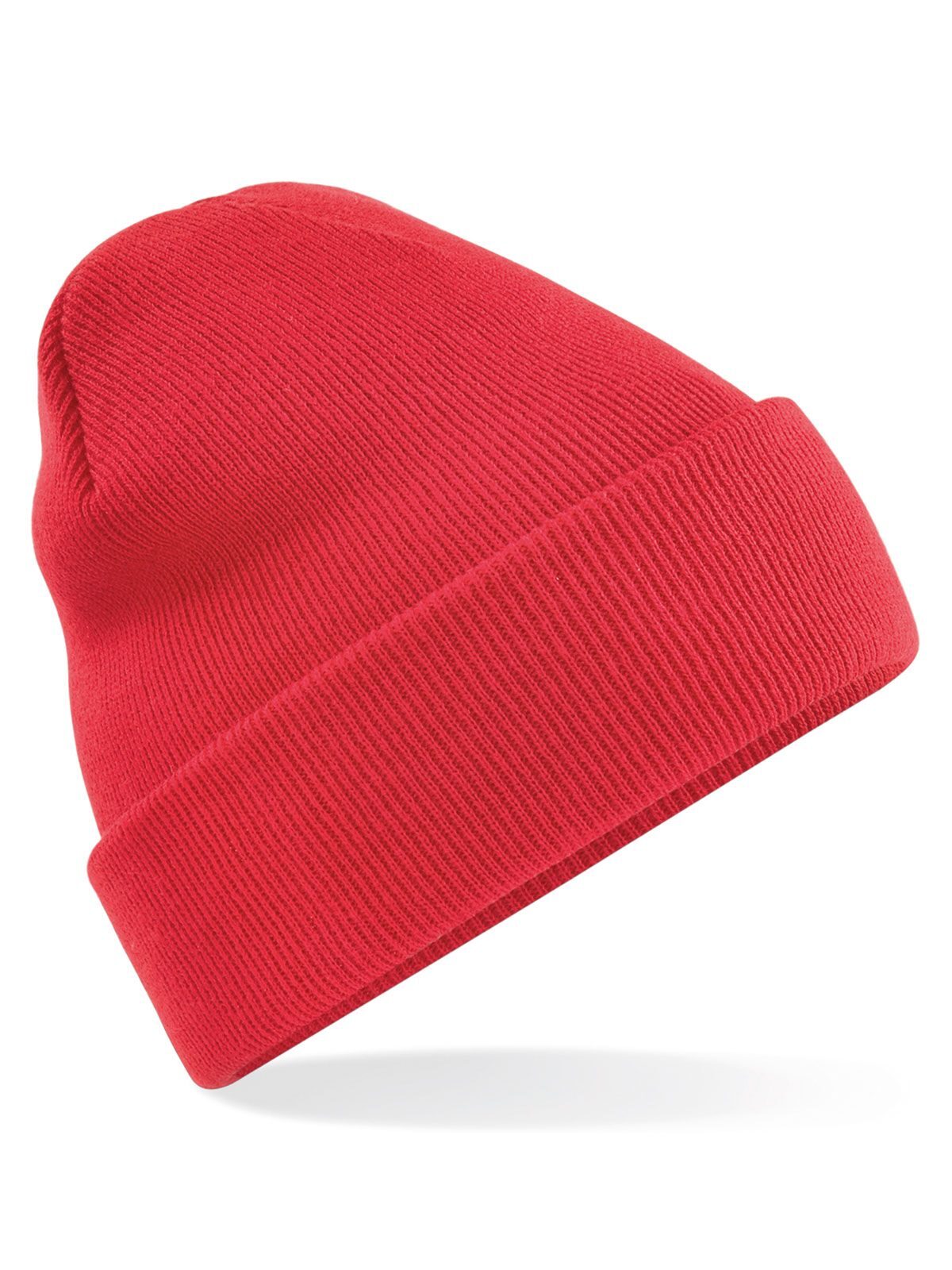 Original Cuffed Beanie - Bright red