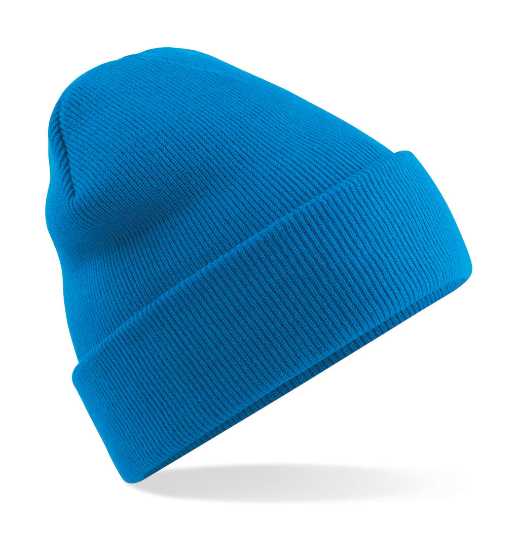 Original Cuffed Beanie - Sapphire blue