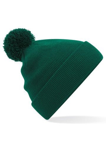 Original Pom Pom Beanie - BOTTLE GREEN
