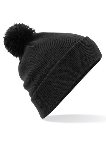 Original Pom Pom Beanie - BLACK