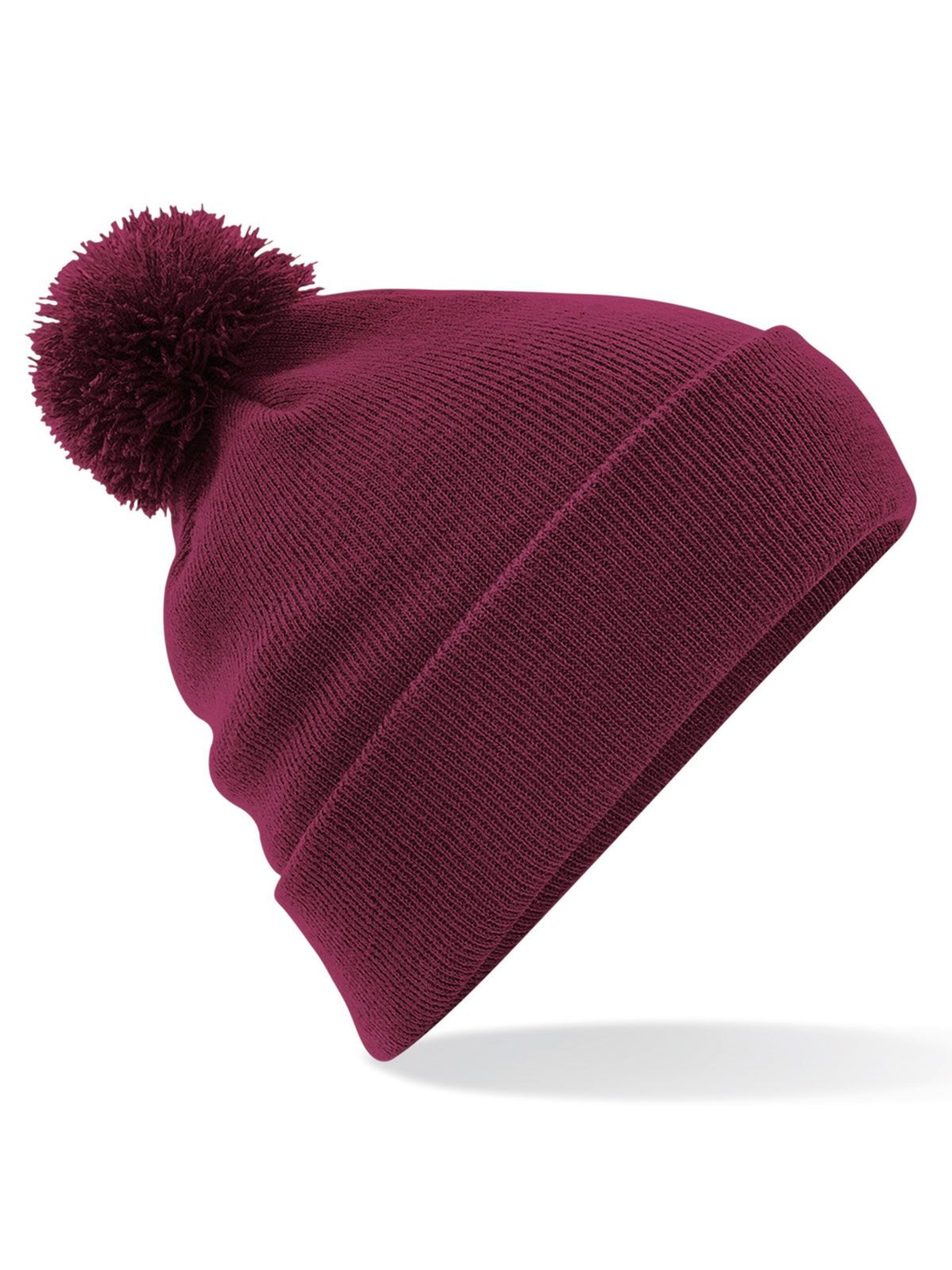 Original Pom Pom Beanie - Burgundy