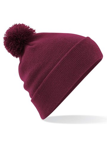 Original Pom Pom Beanie - BURGUNDY