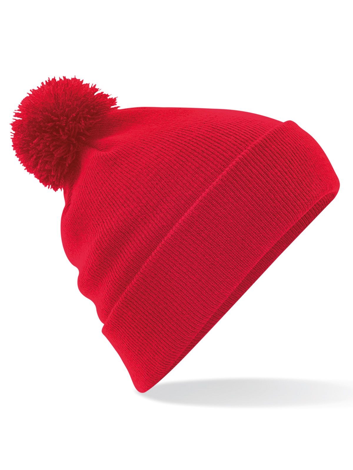 Original Pom Pom Beanie - Classic Red