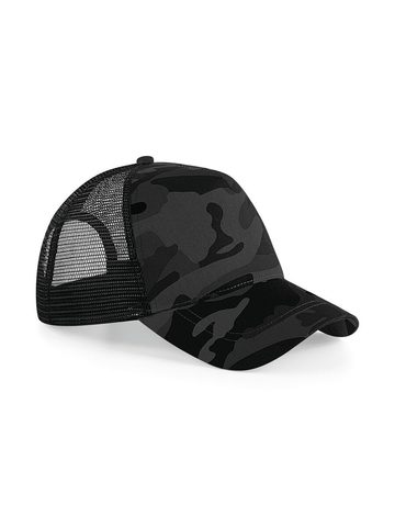 Camo Snapback Trucker - MIDNIGHT CAMO