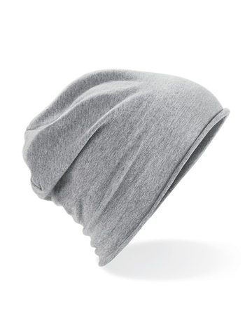 Jersey Beanie - HEATHER GREY