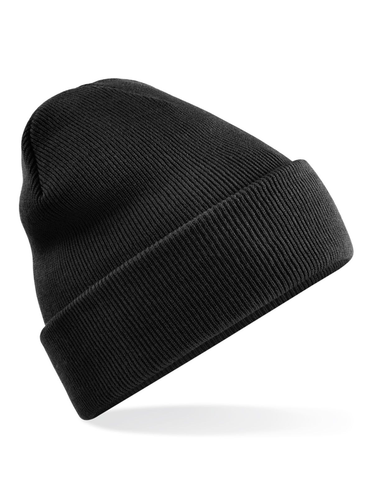 Recycled Original Cuffed Beanie - Black