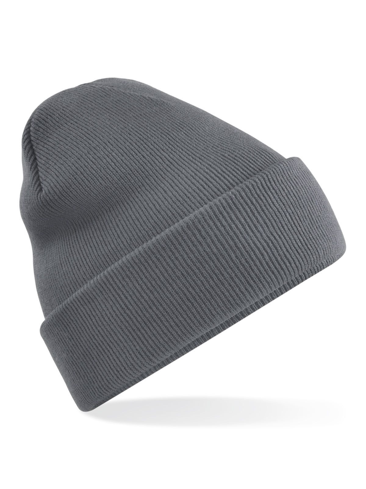 Recycled Original Cuffed Beanie - Graphite grey