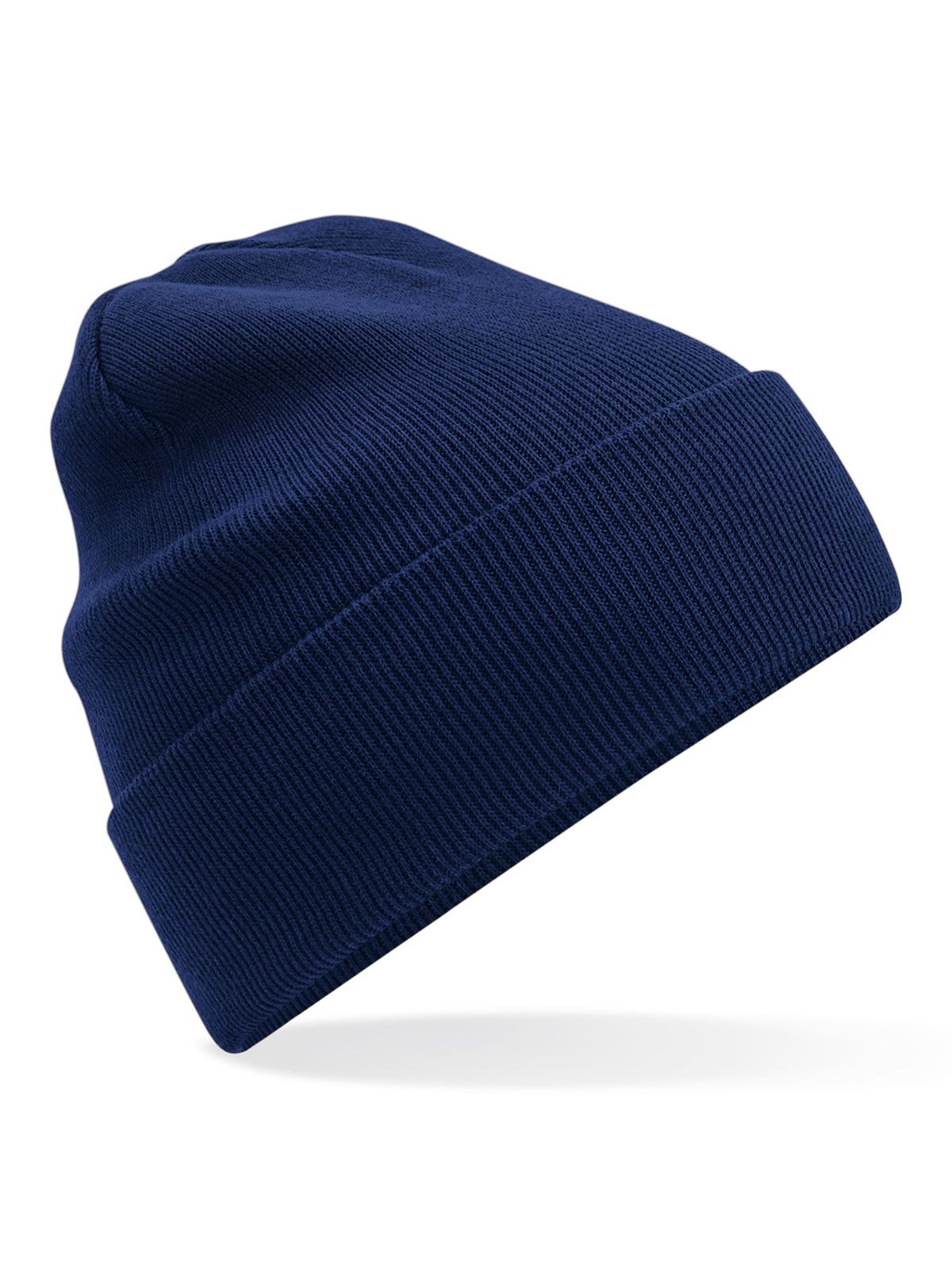 Organic Cotton Original Cuffed Beanie - Oxford navy