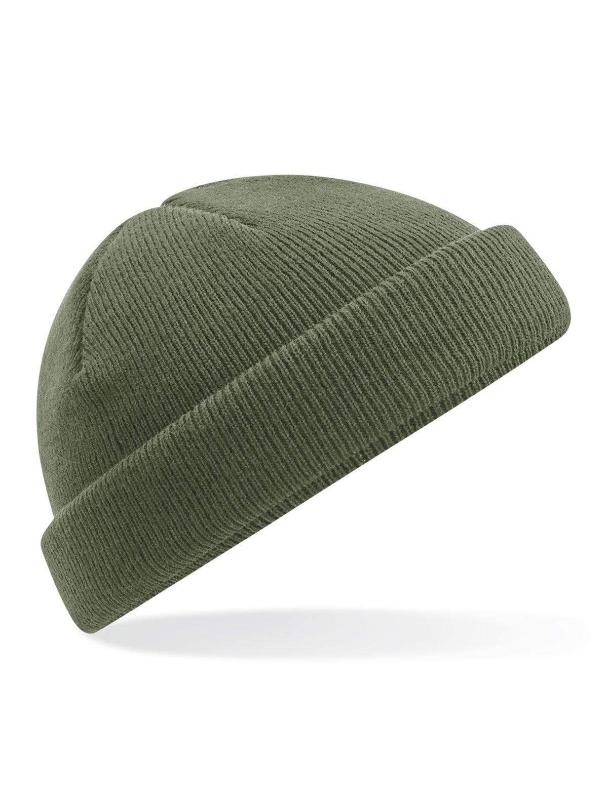 Recycled Mini Fisherman Beanie - Olive