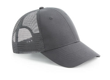 Recycled Urbanwear 6 Panel Snapback Trucker - CHARCOAL
