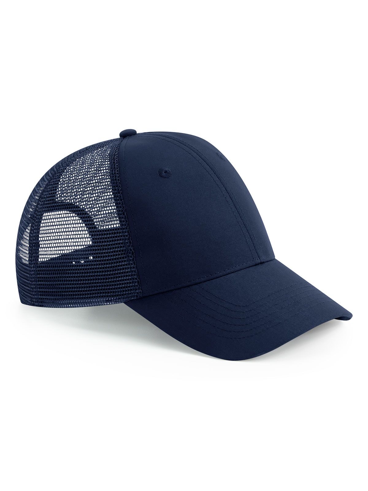 Recycled Urbanwear 6 Panel Snapback Trucker - French Navy