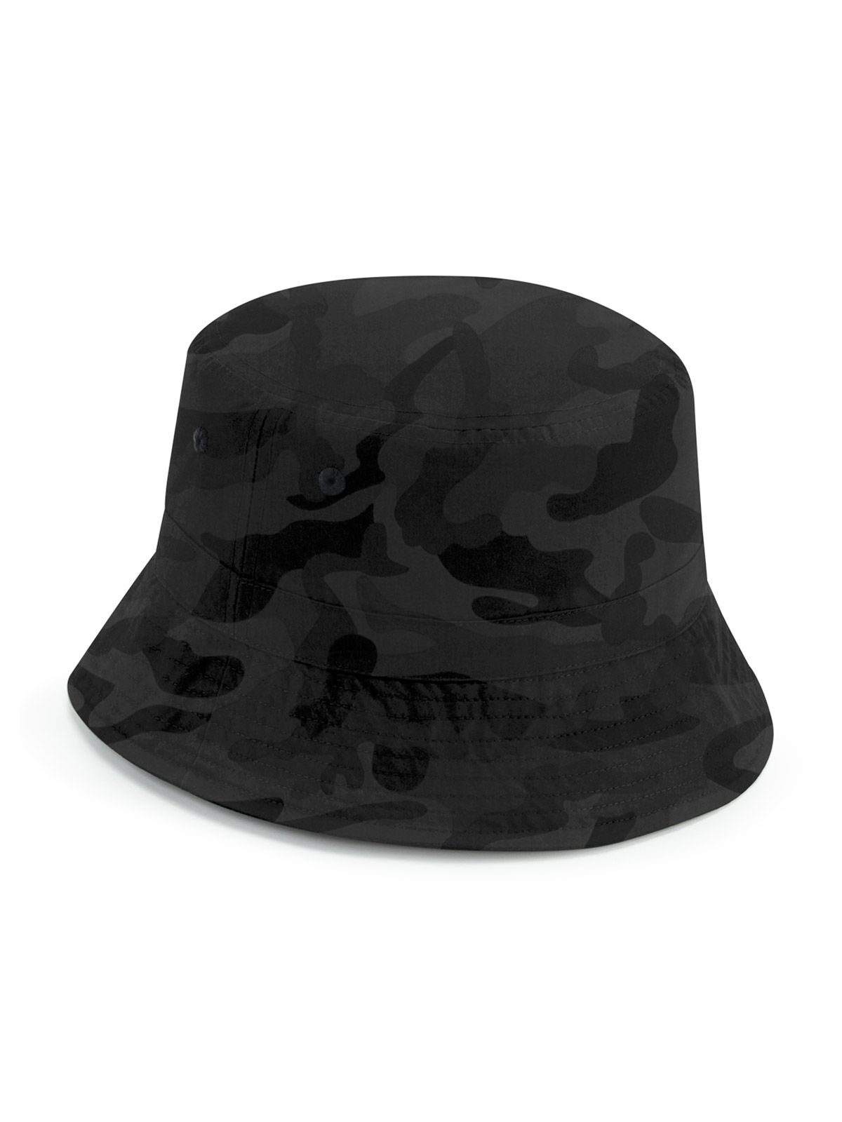 Recycled Polyester Bucket Hat - Midnight camo