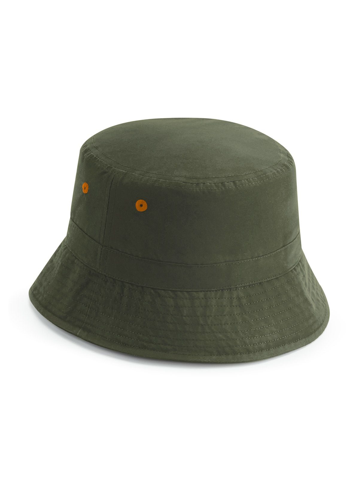 Recycled Polyester Bucket Hat - Olive green
