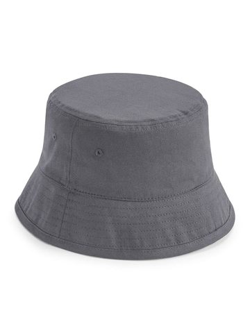 Organic Cotton Bucket Hat - GRAPHITE GREY