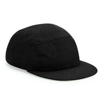 Outdoor 5 Panel Camper Cap - BLACK