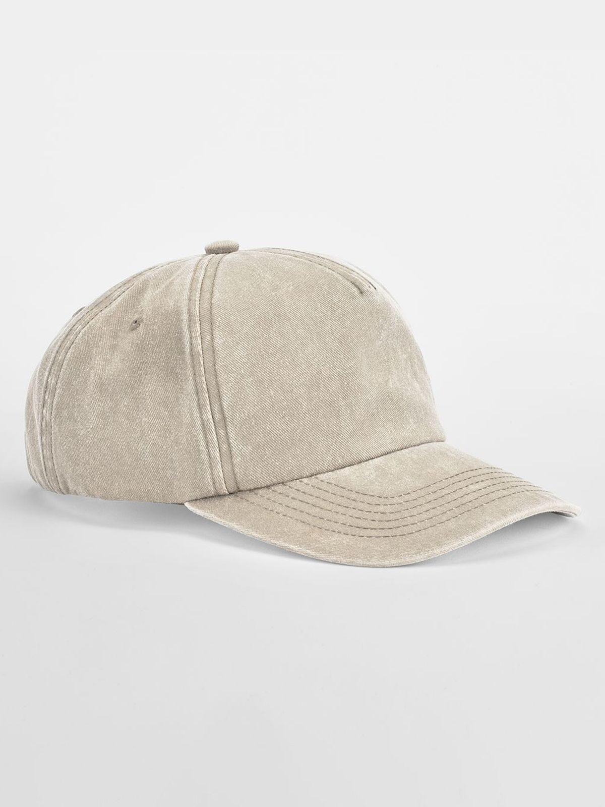 Relaxed 5 Panel Vintage Cap - Vintage stone