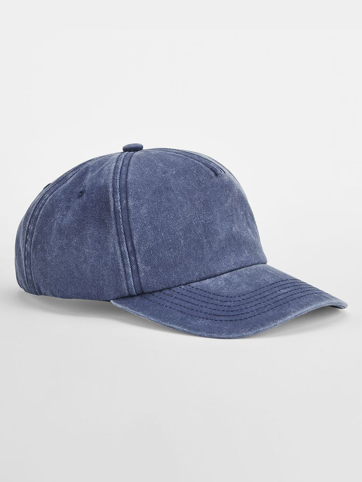 Relaxed 5 Panel Vintage Cap - Vintage denim