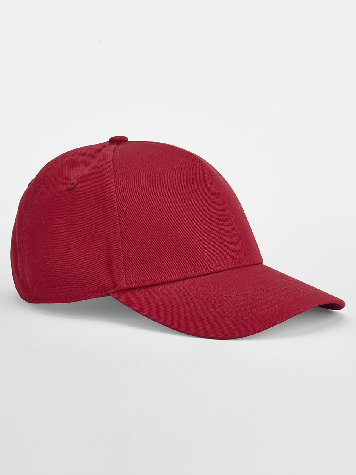 EarthAware® Classic Organic Cotton 5 Panel Cap - Classic Red