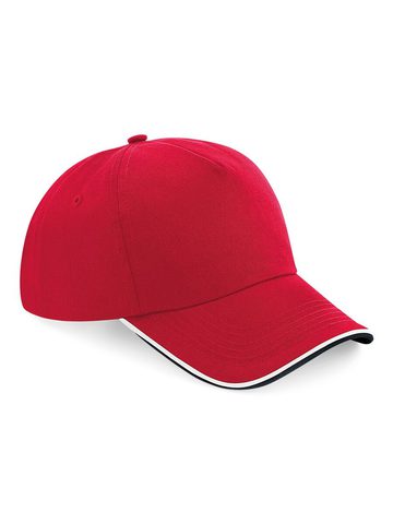 Aut 5 Panel Cap - Piped Peak - Aut 5 Panel Cap - Piped Peak