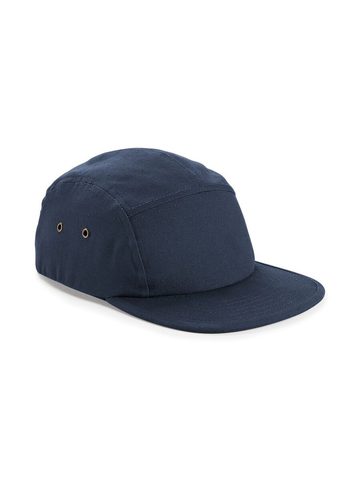 Canvas 5 Panel Cap - NAVY