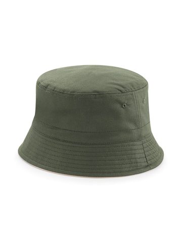 Reversible Bucket Hat - OLIVE GREEN-STONE