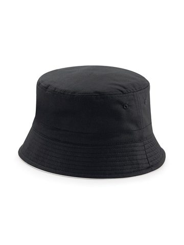 Reversible Bucket Hat - BLACK-LIGHT GREY