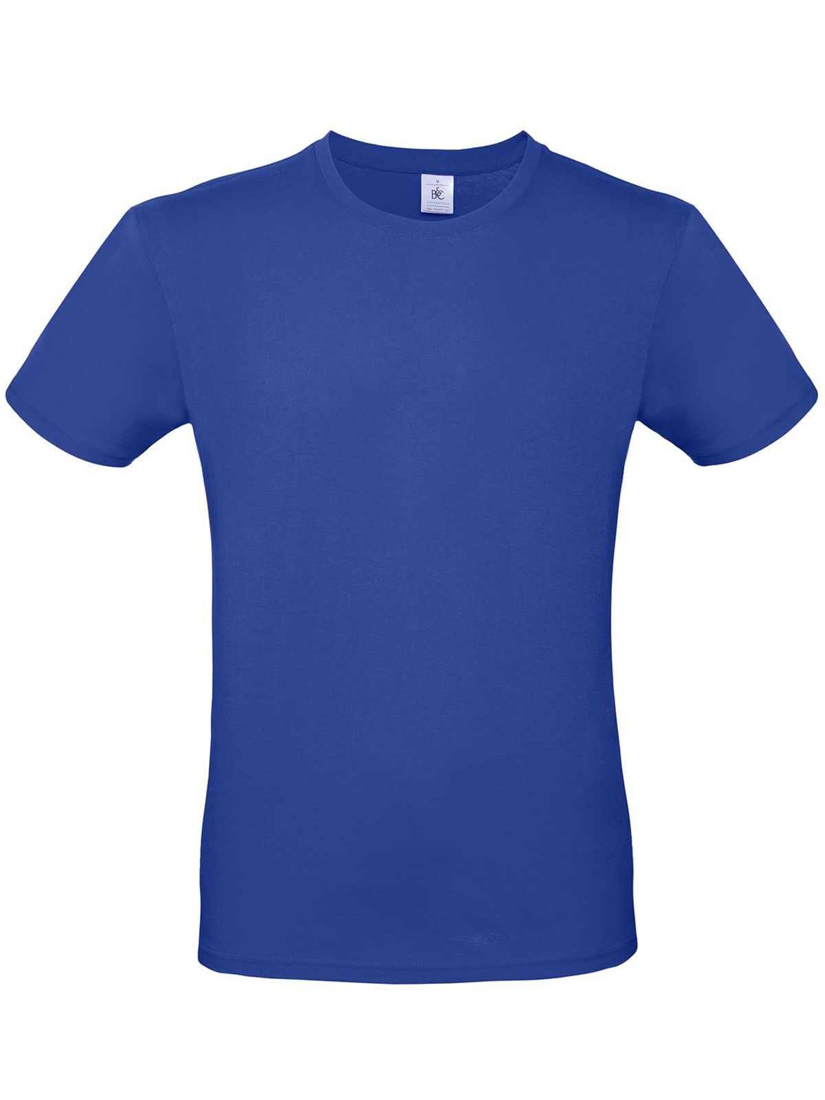 T-Shirt #E150 - Black/Cobalt Blue