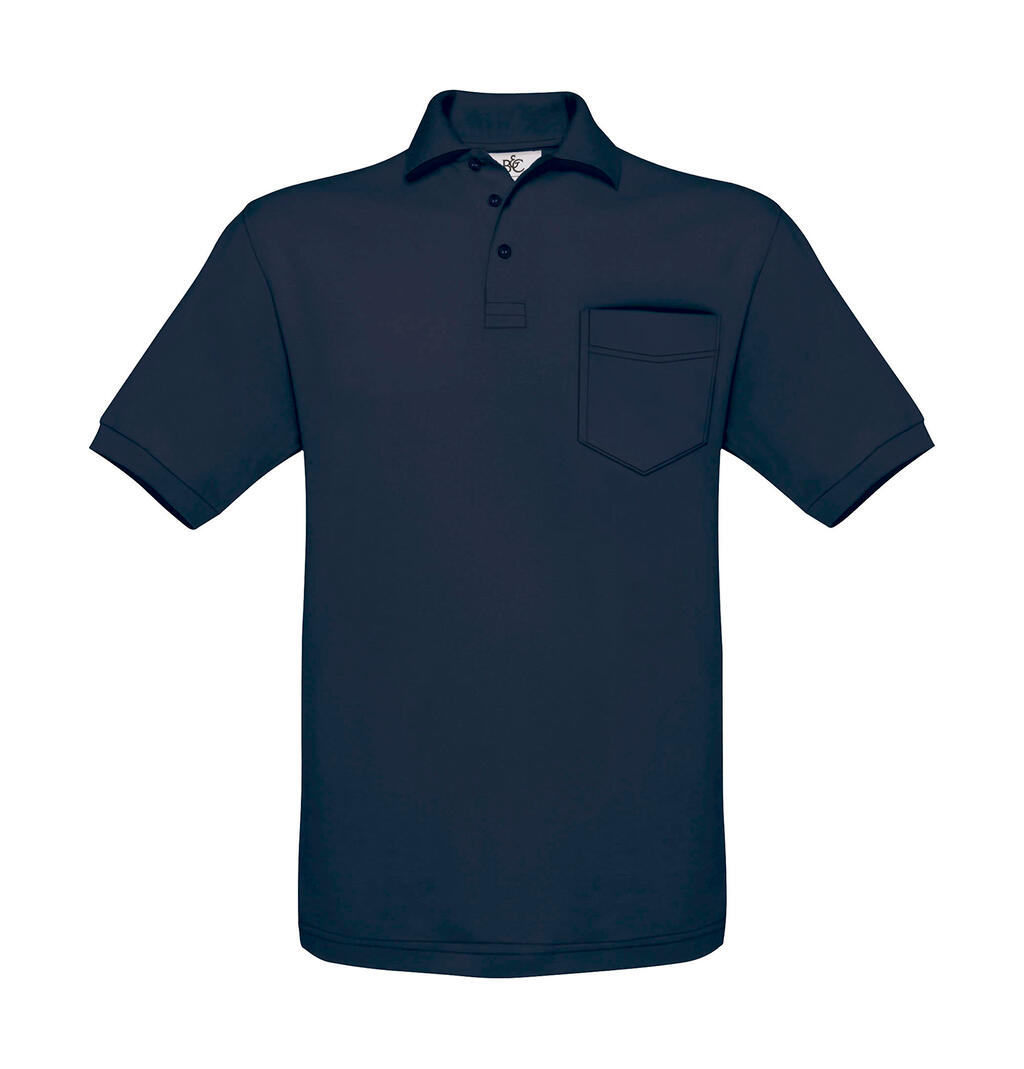 Unisex Polo Safran Pocket - 003 - Navy