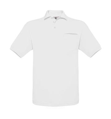 Polo Safran con tasca Safran Pocket - 001 - White