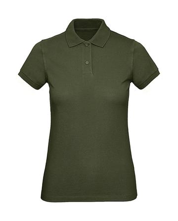 Organic Inspire Polo /women - UK552 - Urban Khaki