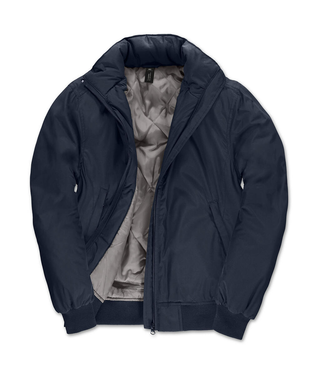 Women´s Jacket Crew Bomber - Navy/Warm Grey