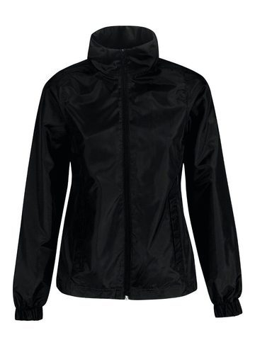 ID601 women Giacca mezza stagione Windbreaker - 002 - Black
