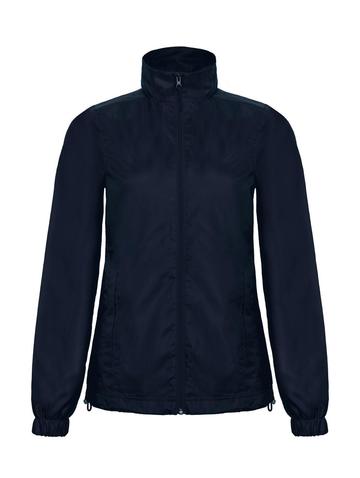 ID601 women Giacca mezza stagione Windbreaker - 003 - Navy