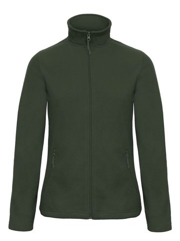 Micropile donna zip intera ID501/women - FG882 - Forest Green