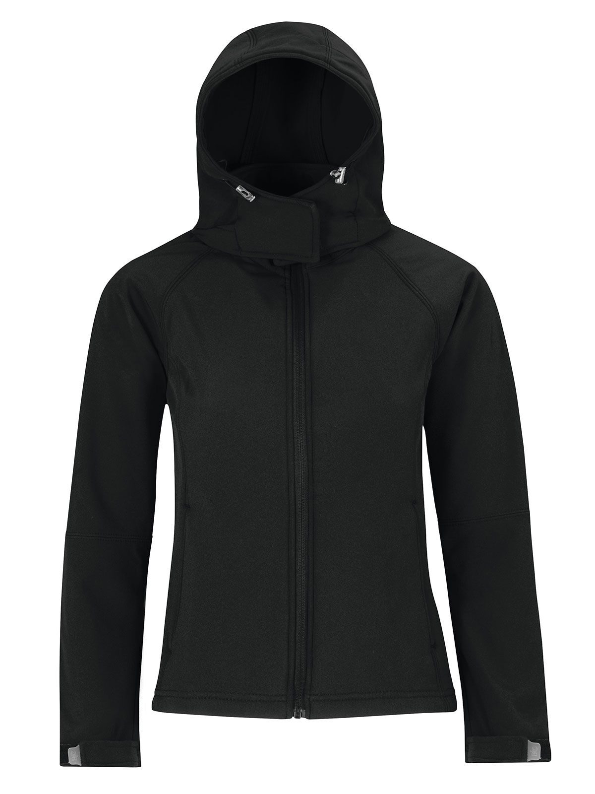 Women´s Hooded Softshell - 002 - Black