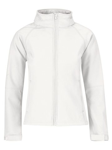 Giacca donna Hooded Softshell/women - 001 - White