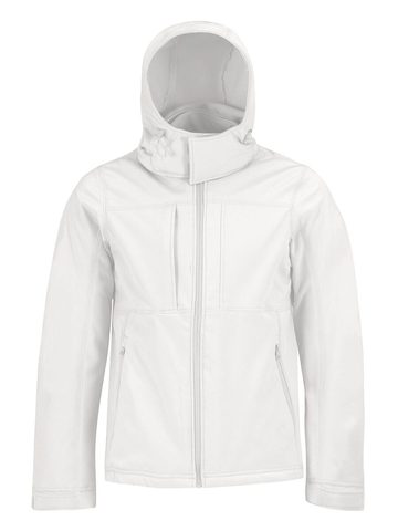 Giacca uomo Softshell Hooded Softshell/men - 001 - White