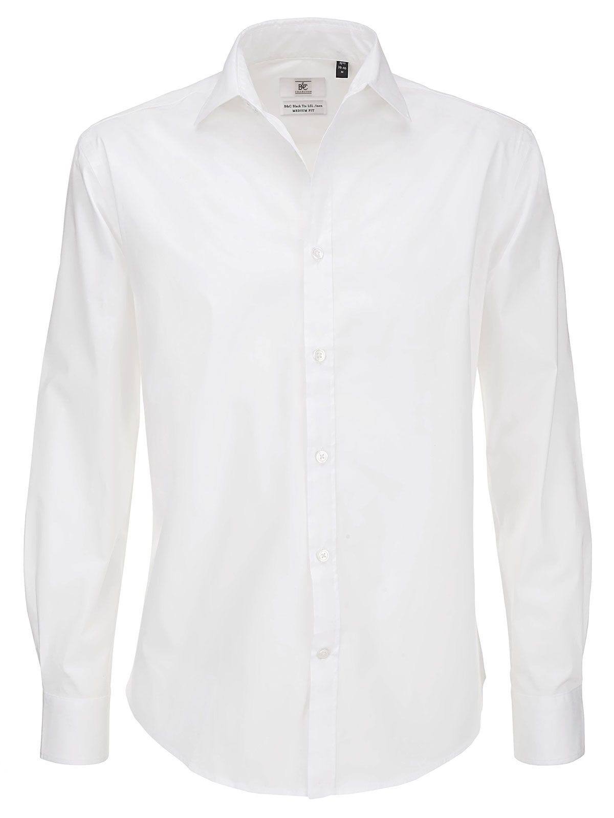 Black Tie LSL /Men - 001 - White