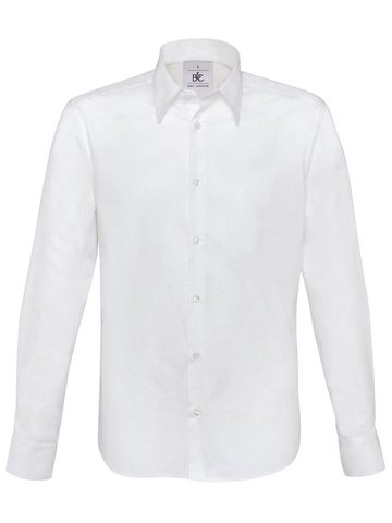 Camicia London Stretch Shirt LS - 001 - White