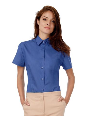 Camicia donna popeline maniche corte Heritage