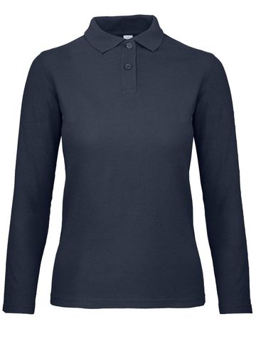Polo donna maniche lunghe ID 001 - 003 - Navy