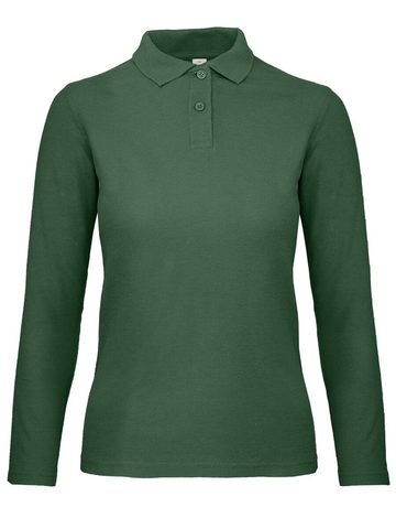 Polo donna maniche lunghe ID 001 - 540 - Bottle Green