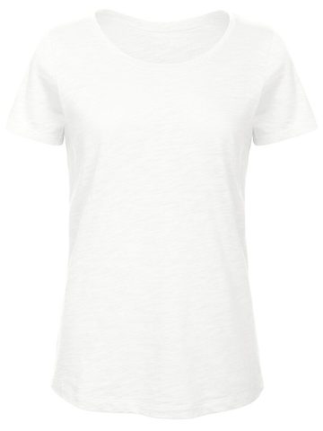 INSPIRE SLUB T ORGANIC WOMEN - CP758 - Chic Pure White