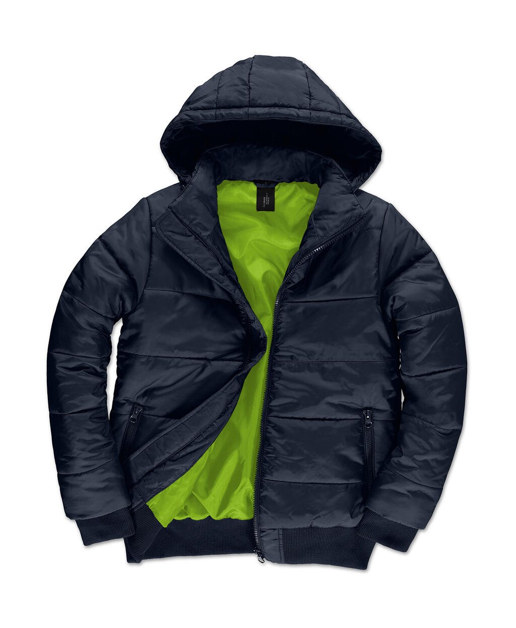 Men´s Jacket Superhood - Navy/Neon Green