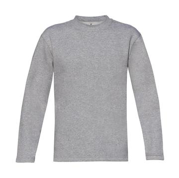 Men's open hem sweatshirt - 610 - Heather Grey