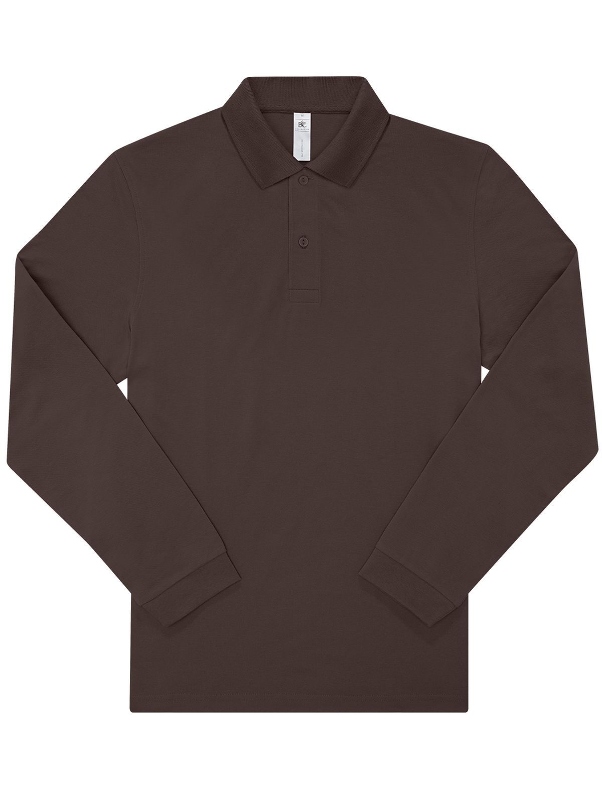 My Polo 180 Long Sleeve - RC142 - Roasted Coffee