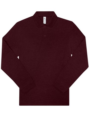 My Polo 210 LSL - HB619 - Heather Burgundy