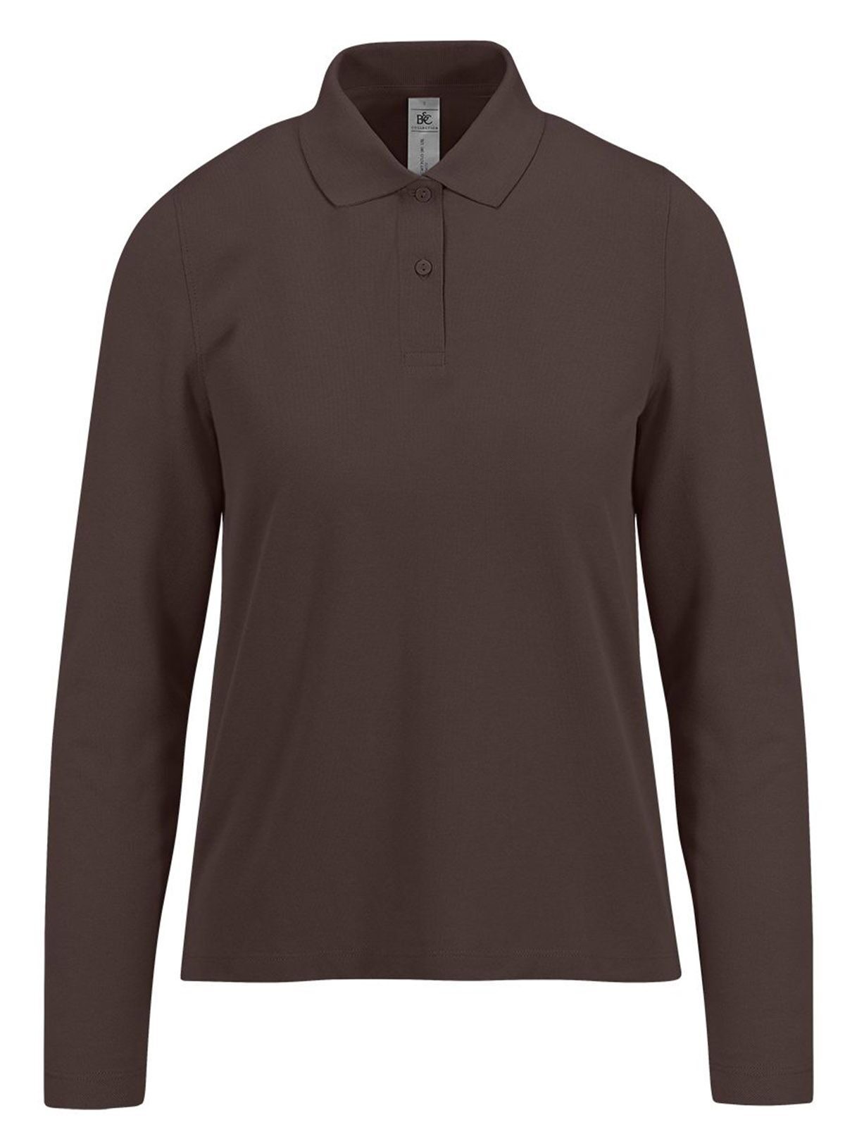 My Polo 180 Long Sleeve /Women - RC142 - Roasted Coffee